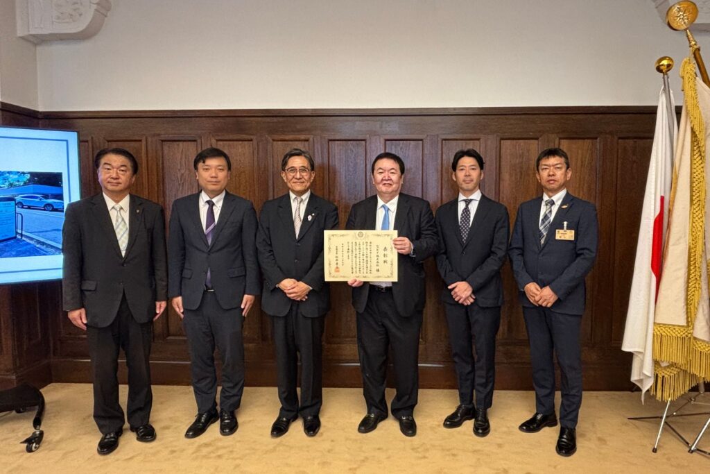 篤志者表彰式の様子